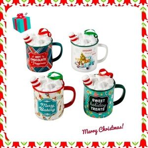 New Pioneer Woman Holiday Truck Henry Hot Cocoa Mug Christmas Ornamen…